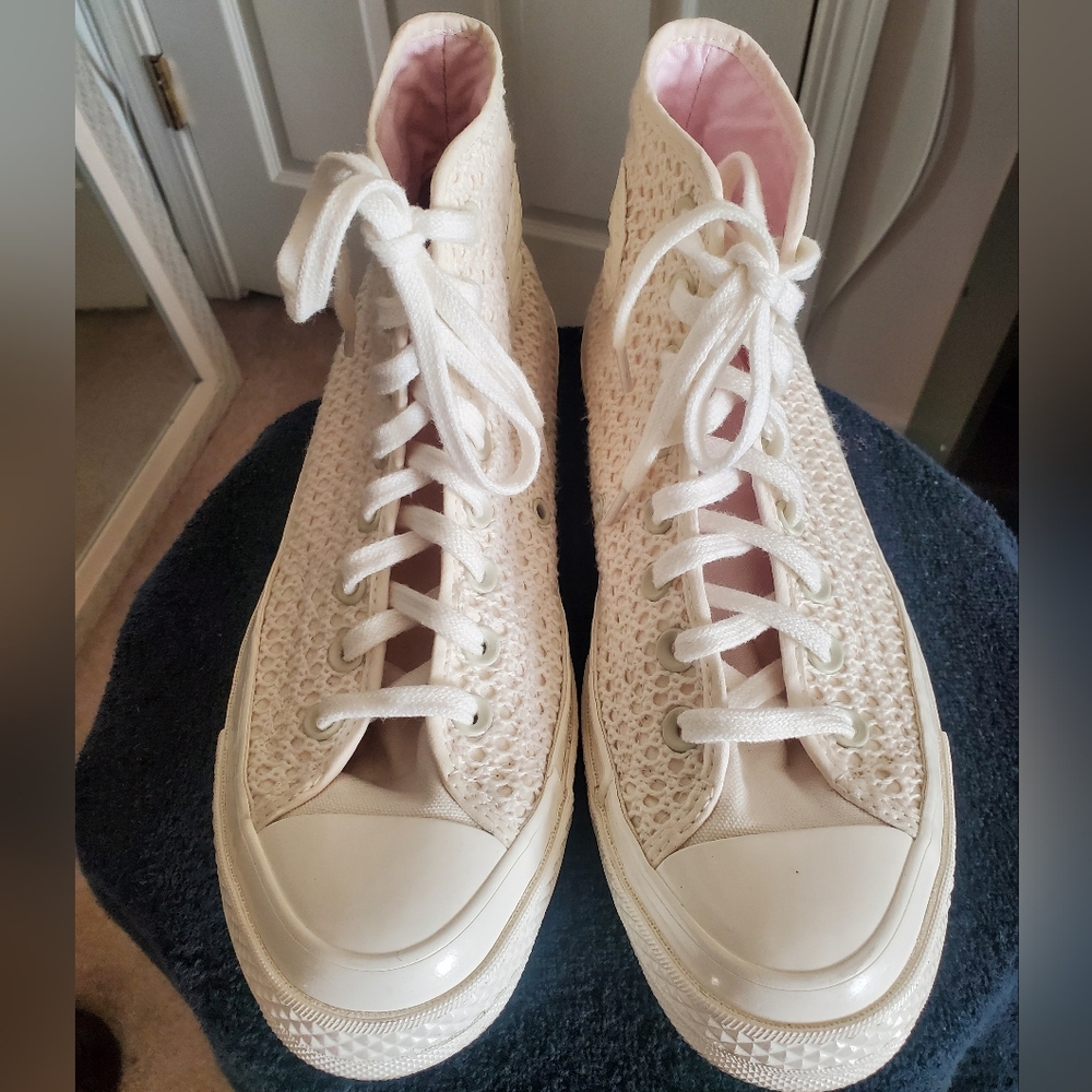 Converse Chuck Taylor All Star 70 High Top Color Egret/lilac Daze W 9.5 M 7.5 - Picture 7 of 13